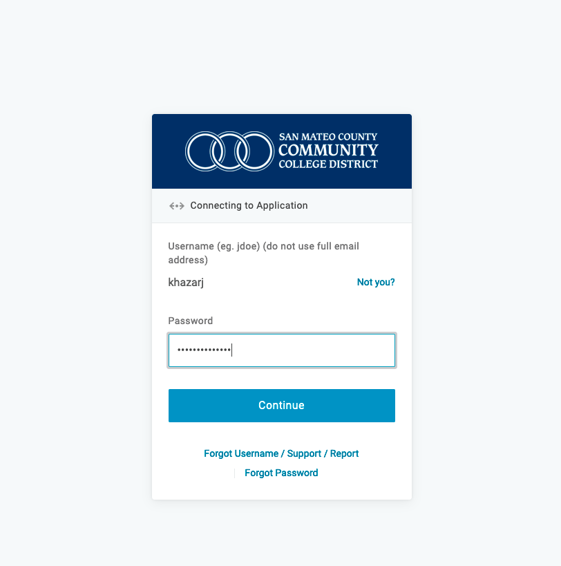 zoom login screen