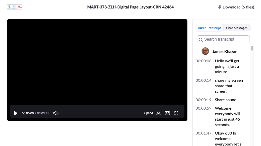 zoom login screen