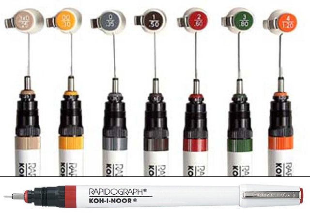 Rapidograph Pens