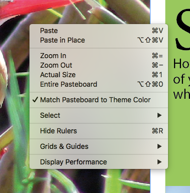 Context Menu