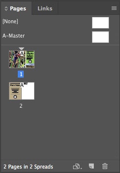 Pages Panel