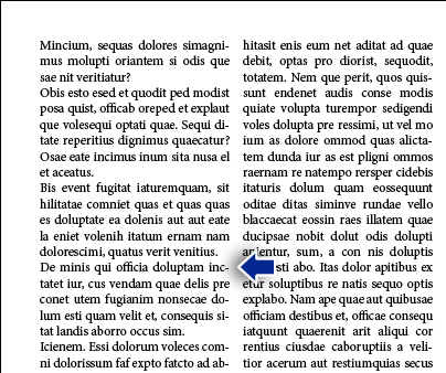 No paragraph separation