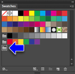 New Swatches folder