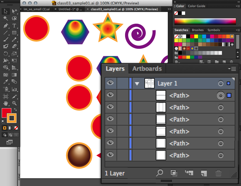 Layers Selection