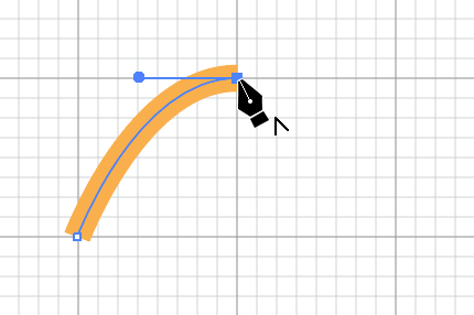 Pen Tool Gesture: Corner